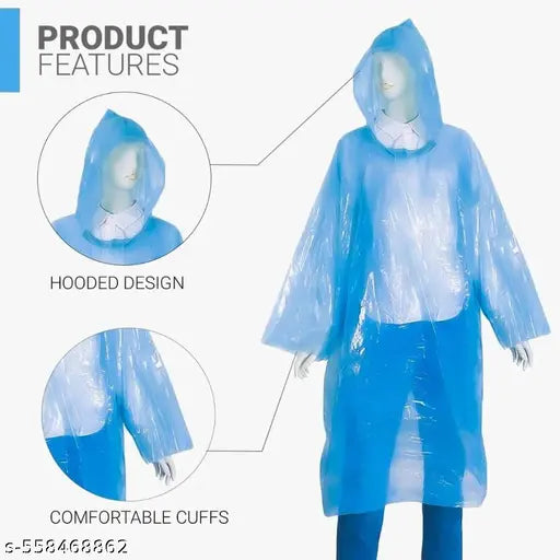 Emergency Rain Poncho – 2 Pack (Unisex | Waterproof)